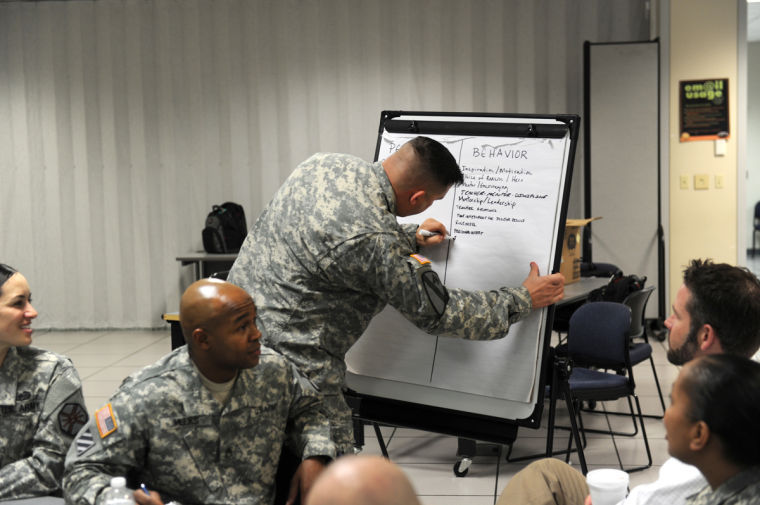 Army ethics class